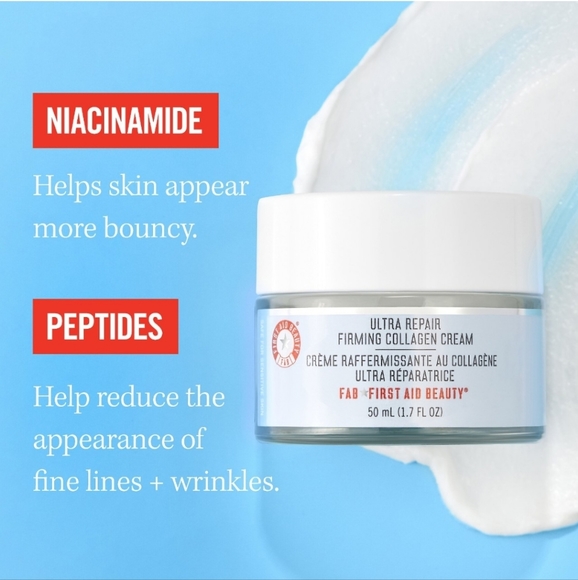 🍓5 for $20 - Ultra Repair Firming Collagen Cream Moisturizer - First Aid Beauty - Picture 4 of 11